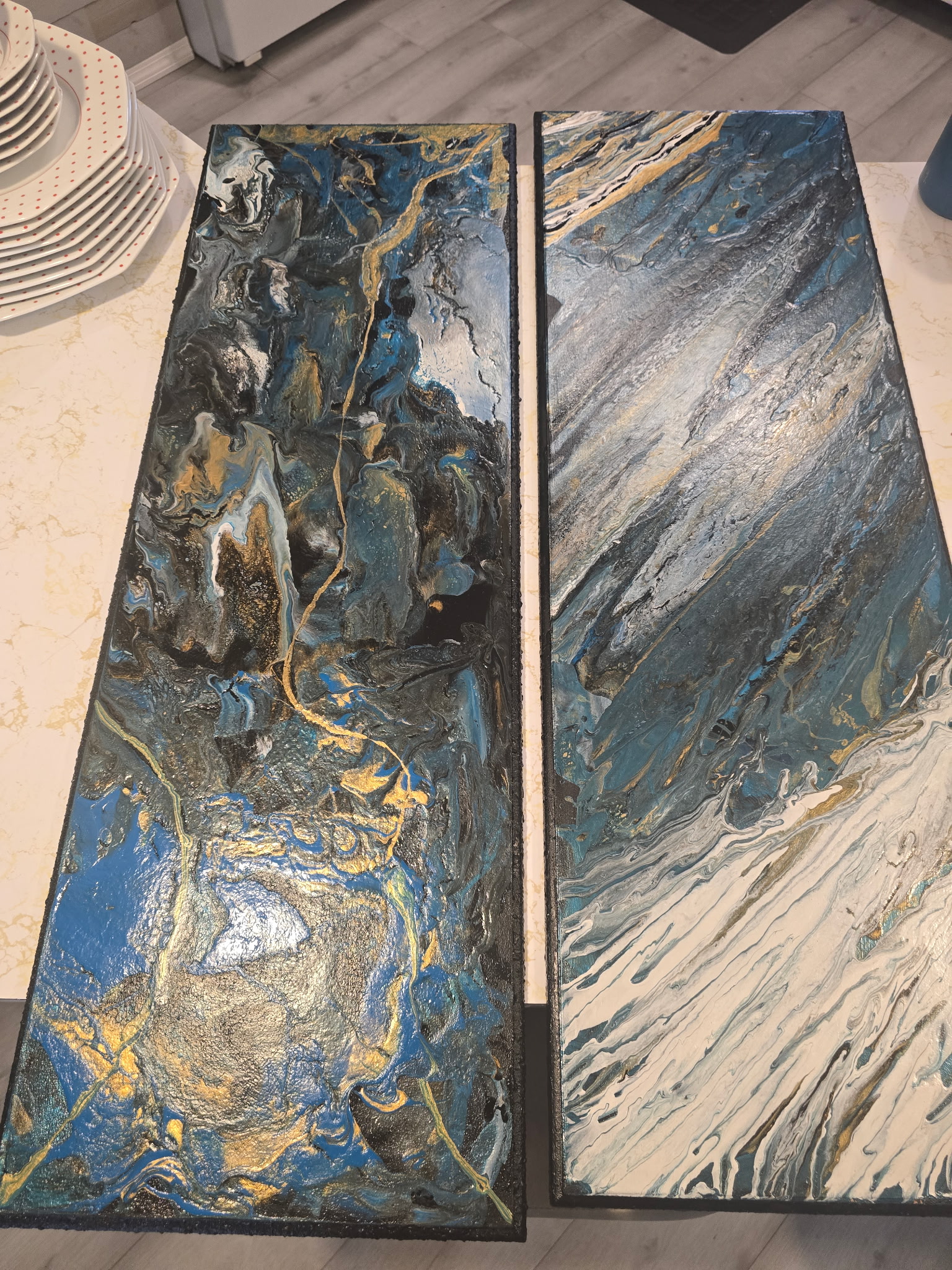 Tidal Gold — Diptych